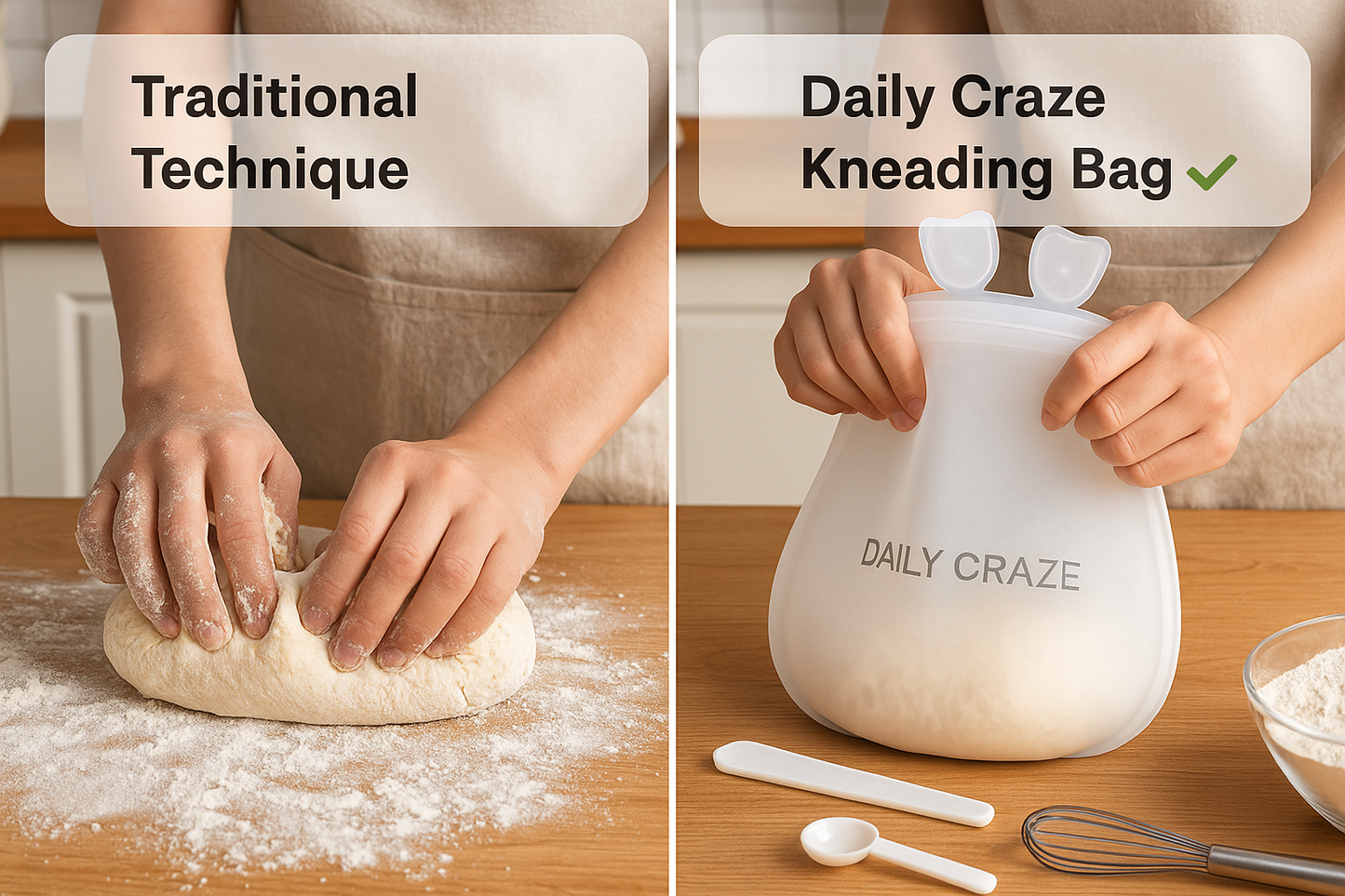 Silicone Kneading Dough Maker Bag™