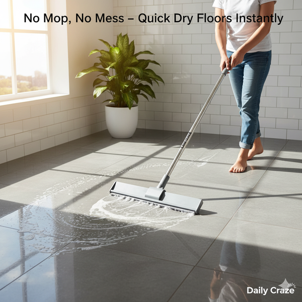 Magic Silicone Floor Wiper – Clean & Dry Floors in Seconds (No Electricity, No Effort)
