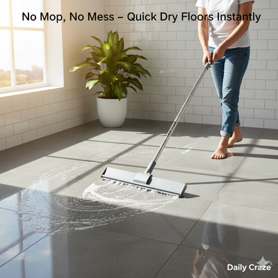 Magic Silicone Floor Wiper – Clean & Dry Floors in Seconds (No Electricity, No Effort)