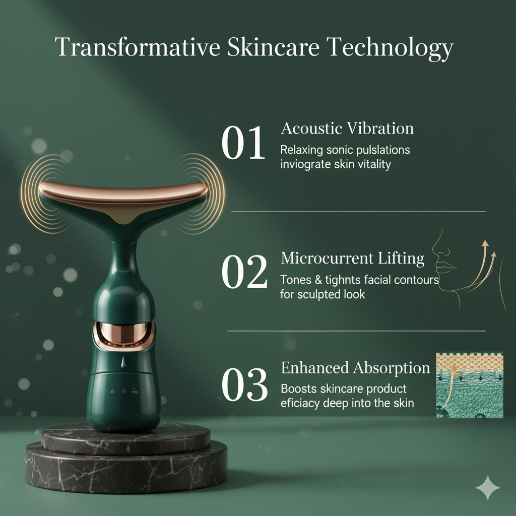 3-in-1 Double Chin Reducer & Face Lifting Massager