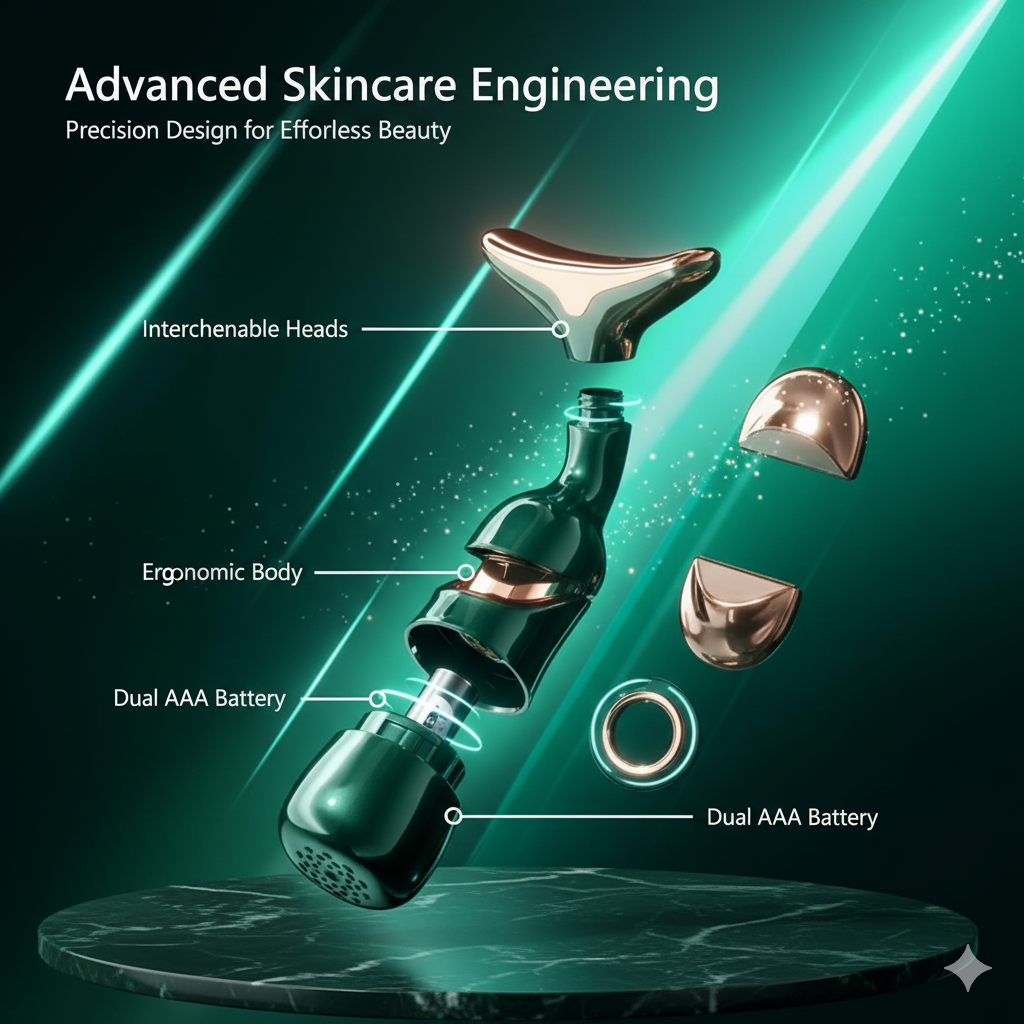 3-in-1 Double Chin Reducer & Face Lifting Massager