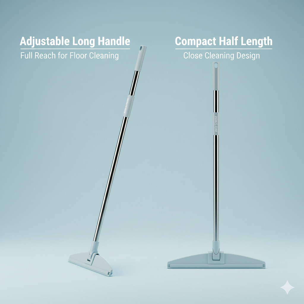 Magic Silicone Floor Wiper – Clean & Dry Floors in Seconds (No Electricity, No Effort)